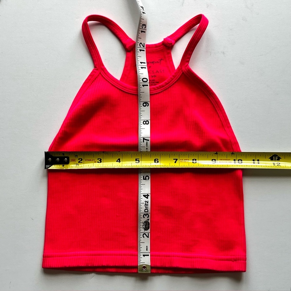 🍒NWOT Free People Movement Happiness Runs Tank Top. Bright Coral/Melon. XS/S - Picture 4 of 5